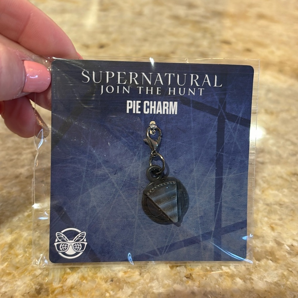 Supernatural Pie Charm